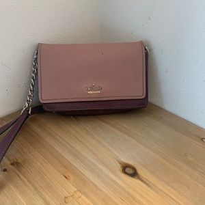 Pink and Plum Kate Spade Crossbody Purse